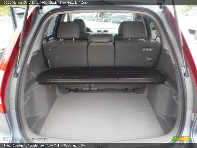 Glacier Blue Metallic / Gray 2011 Honda CR-V EX-L 4WD
