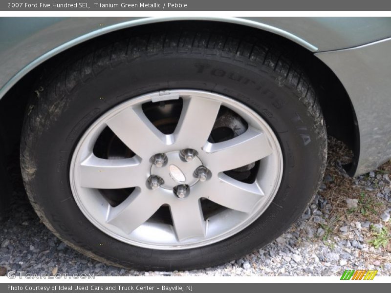 Titanium Green Metallic / Pebble 2007 Ford Five Hundred SEL