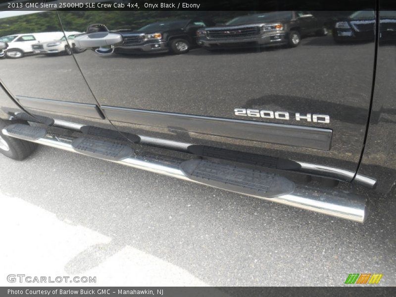 Onyx Black / Ebony 2013 GMC Sierra 2500HD SLE Crew Cab 4x4
