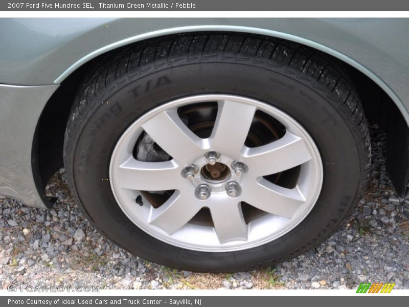 Titanium Green Metallic / Pebble 2007 Ford Five Hundred SEL