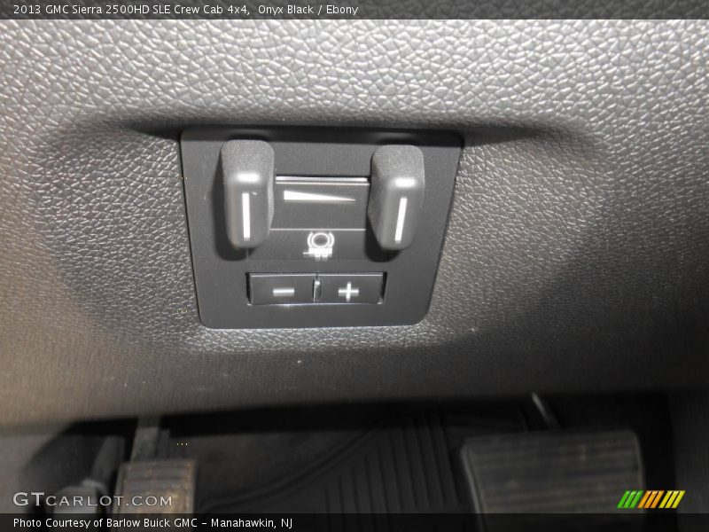 Onyx Black / Ebony 2013 GMC Sierra 2500HD SLE Crew Cab 4x4