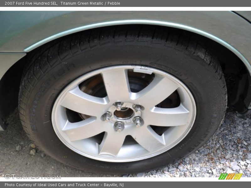 Titanium Green Metallic / Pebble 2007 Ford Five Hundred SEL