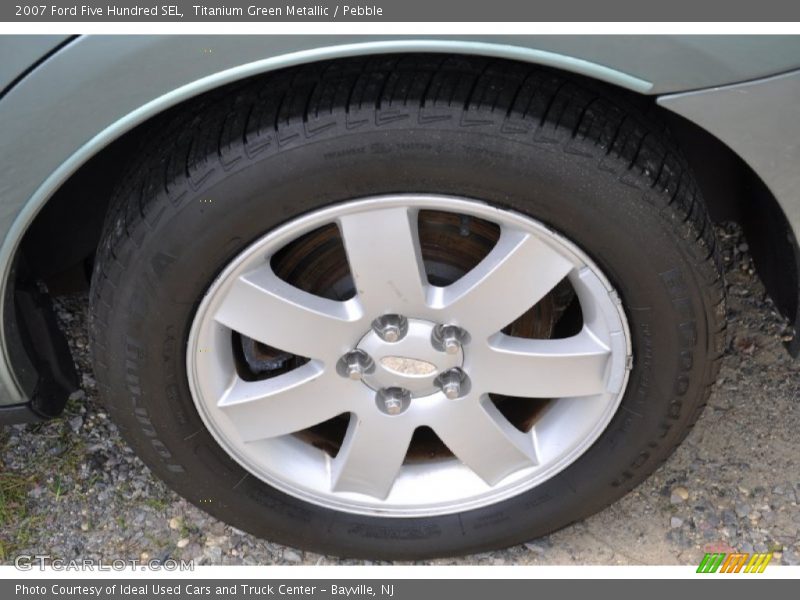 Titanium Green Metallic / Pebble 2007 Ford Five Hundred SEL