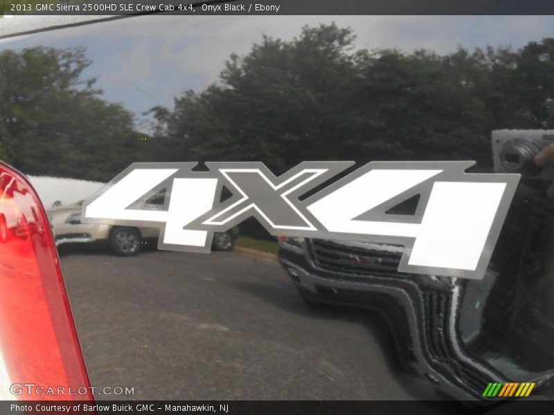 Onyx Black / Ebony 2013 GMC Sierra 2500HD SLE Crew Cab 4x4