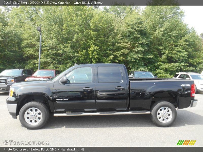  2013 Sierra 2500HD SLE Crew Cab 4x4 Onyx Black