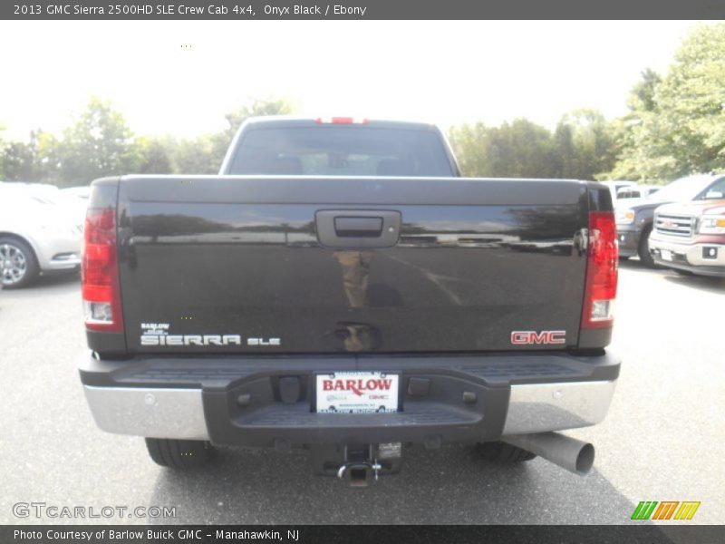 Onyx Black / Ebony 2013 GMC Sierra 2500HD SLE Crew Cab 4x4