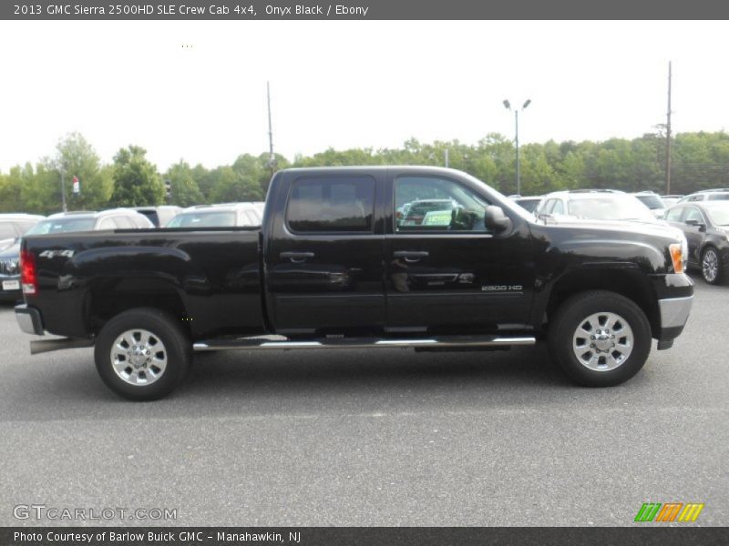 Onyx Black / Ebony 2013 GMC Sierra 2500HD SLE Crew Cab 4x4