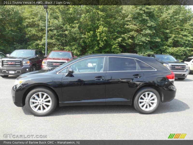 Black / Light Gray 2011 Toyota Venza I4 AWD