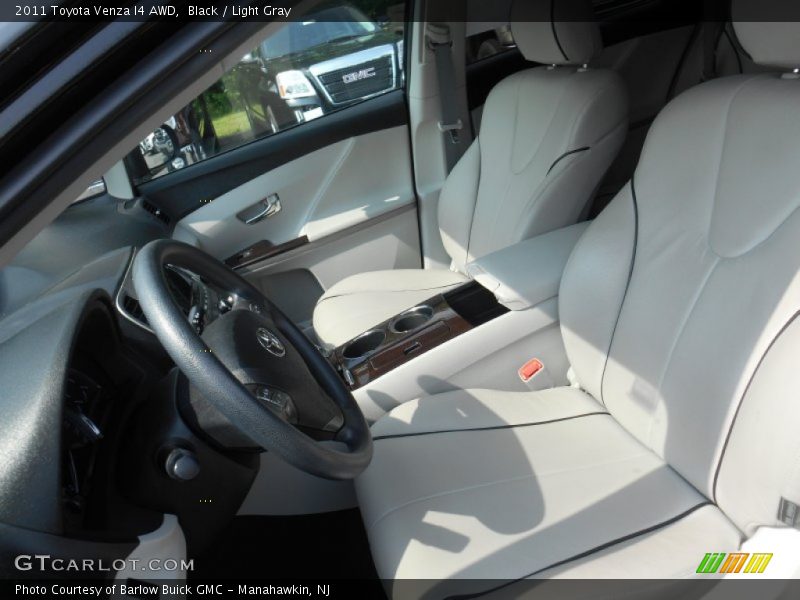 Black / Light Gray 2011 Toyota Venza I4 AWD