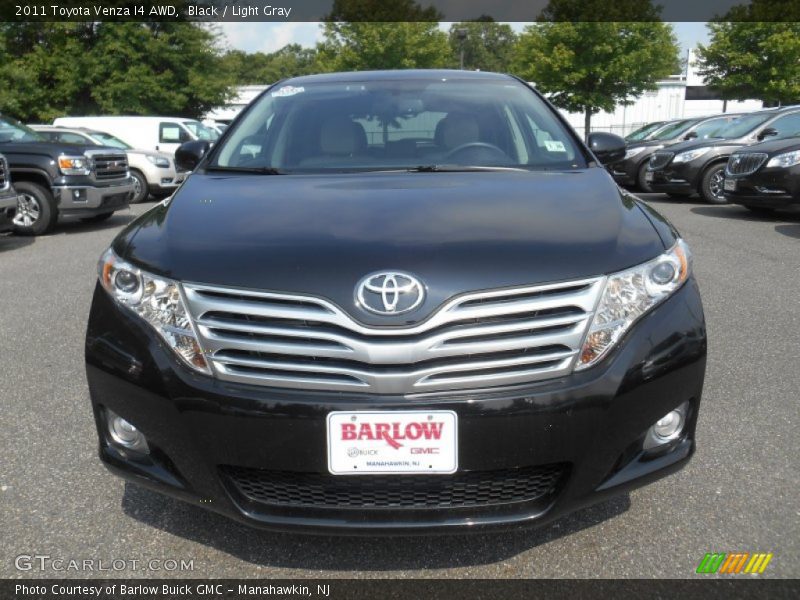 Black / Light Gray 2011 Toyota Venza I4 AWD