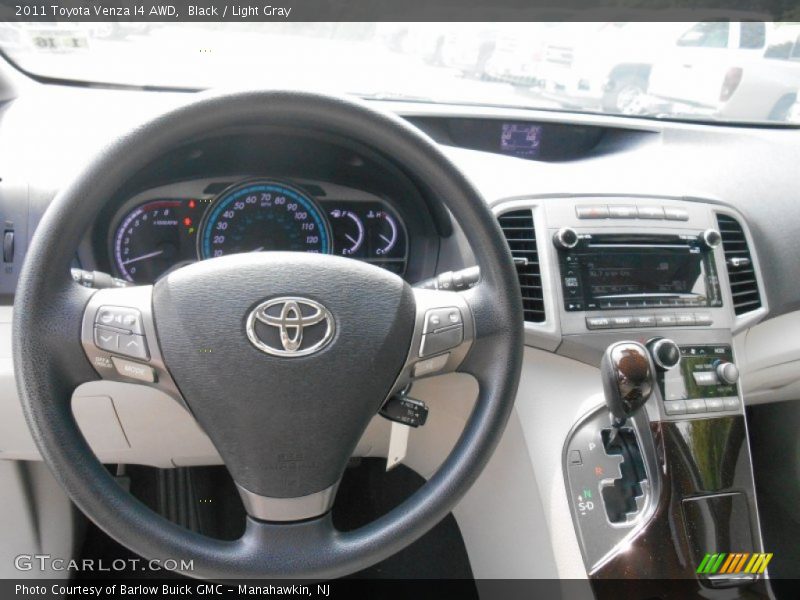 Black / Light Gray 2011 Toyota Venza I4 AWD