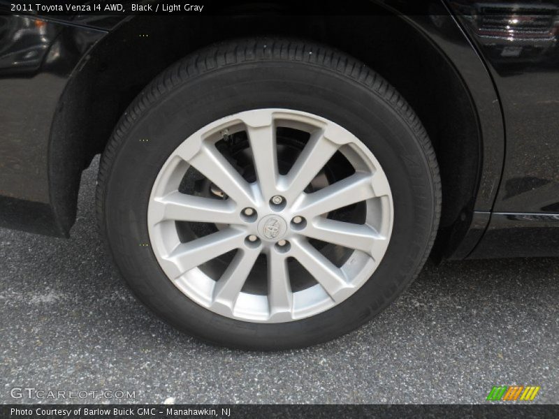 Black / Light Gray 2011 Toyota Venza I4 AWD