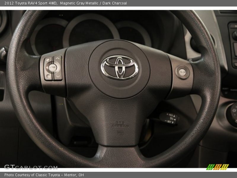 Magnetic Gray Metallic / Dark Charcoal 2012 Toyota RAV4 Sport 4WD