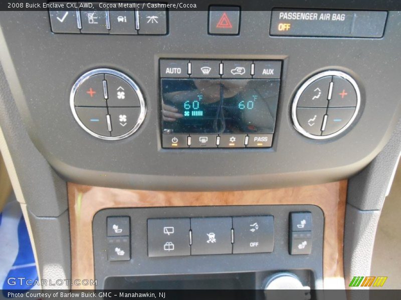 Cocoa Metallic / Cashmere/Cocoa 2008 Buick Enclave CXL AWD