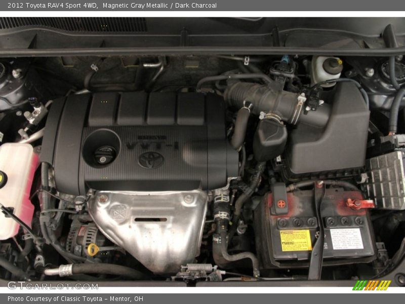 Magnetic Gray Metallic / Dark Charcoal 2012 Toyota RAV4 Sport 4WD