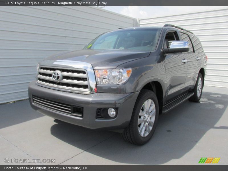 Front 3/4 View of 2015 Sequoia Platinum
