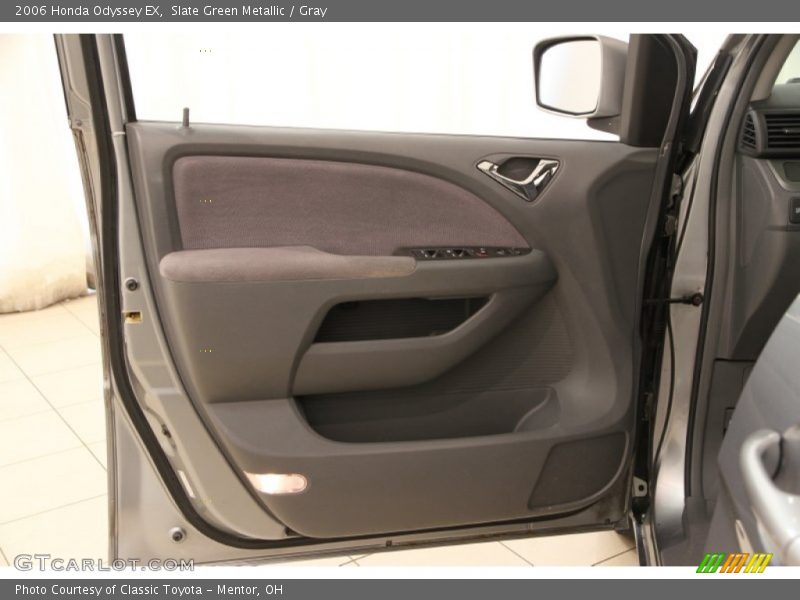 Slate Green Metallic / Gray 2006 Honda Odyssey EX