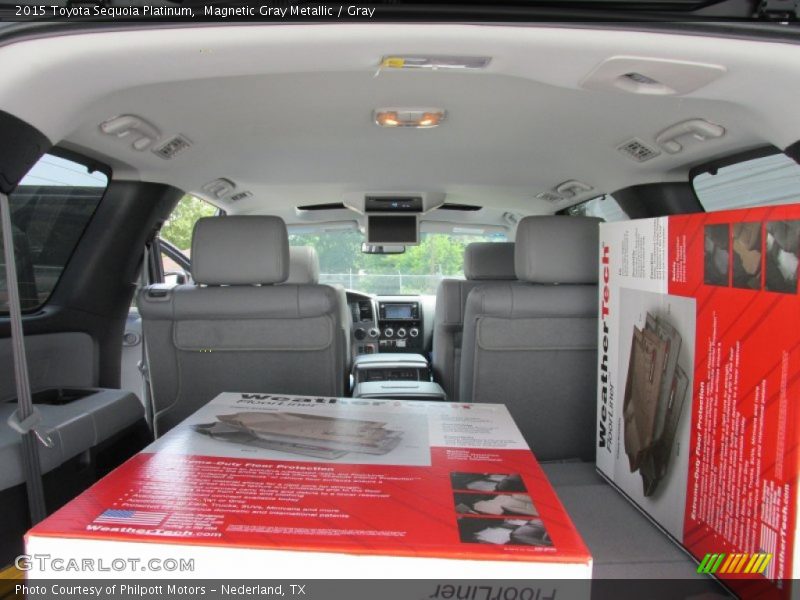 Magnetic Gray Metallic / Gray 2015 Toyota Sequoia Platinum