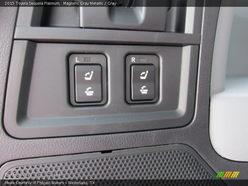 Magnetic Gray Metallic / Gray 2015 Toyota Sequoia Platinum