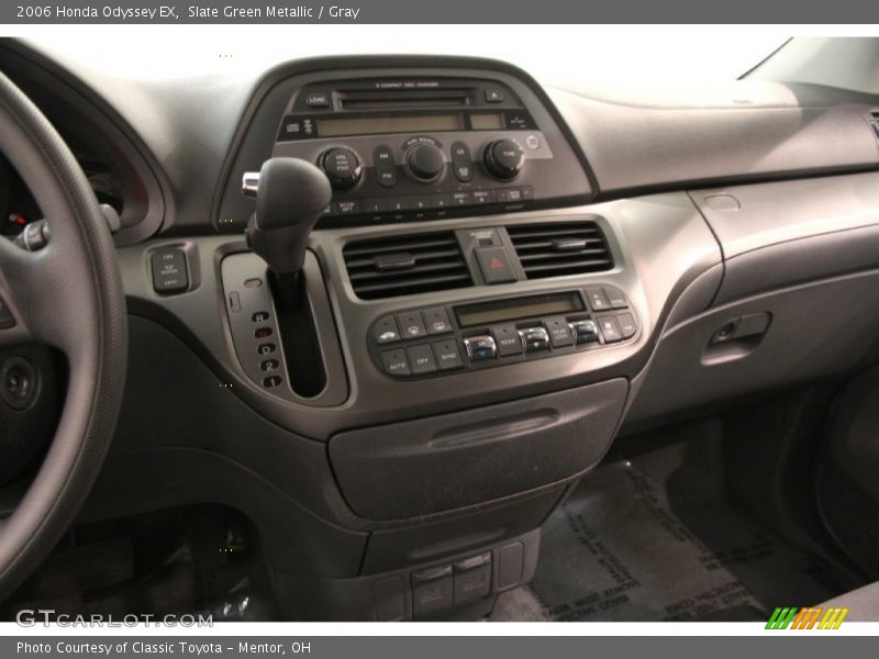 Slate Green Metallic / Gray 2006 Honda Odyssey EX