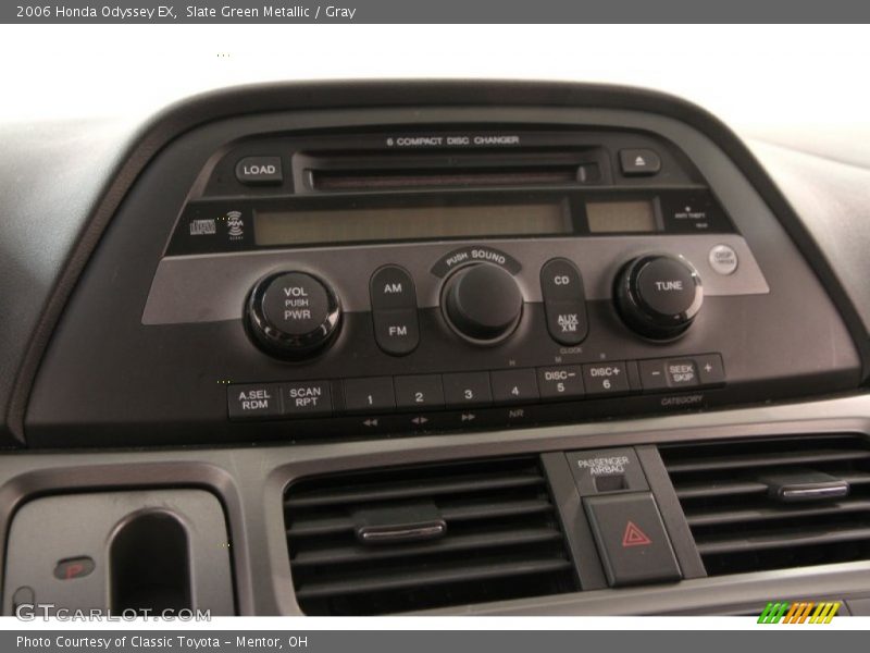 Slate Green Metallic / Gray 2006 Honda Odyssey EX