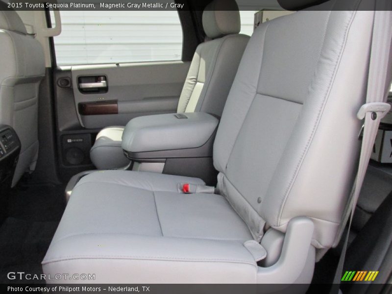 Magnetic Gray Metallic / Gray 2015 Toyota Sequoia Platinum