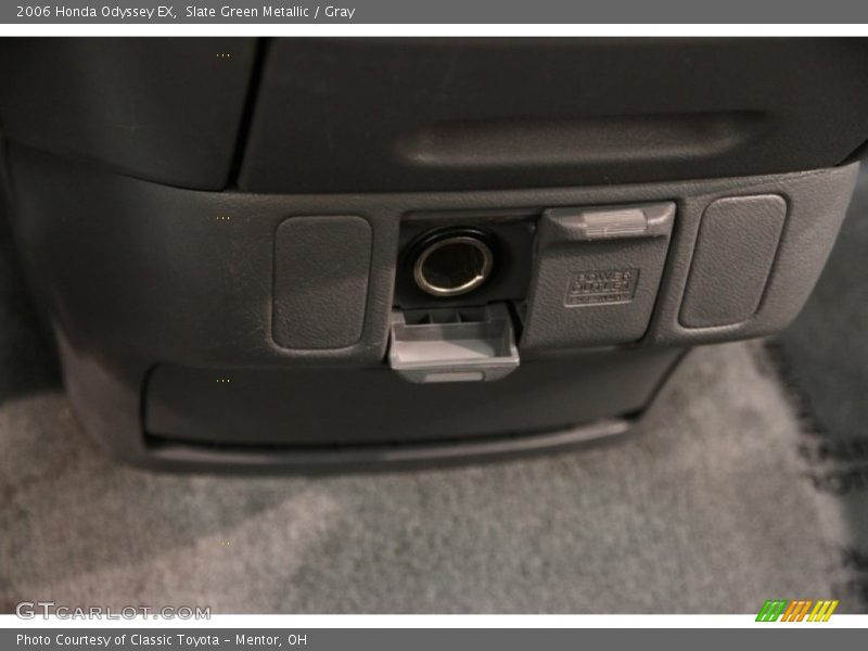 Slate Green Metallic / Gray 2006 Honda Odyssey EX