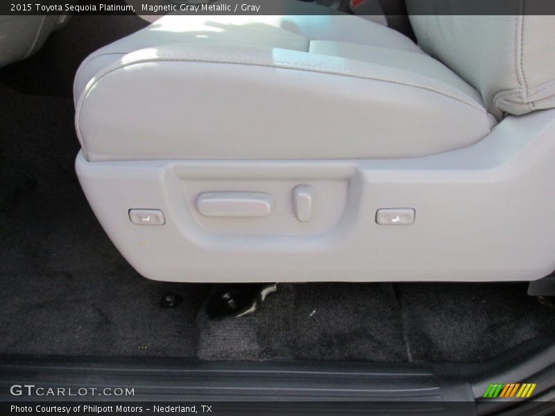 Magnetic Gray Metallic / Gray 2015 Toyota Sequoia Platinum