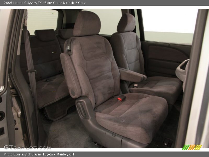 Slate Green Metallic / Gray 2006 Honda Odyssey EX