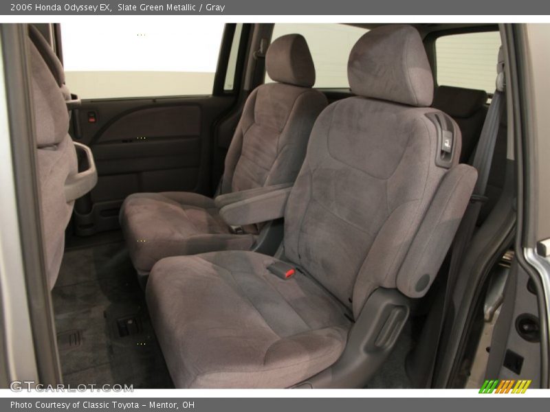 Slate Green Metallic / Gray 2006 Honda Odyssey EX