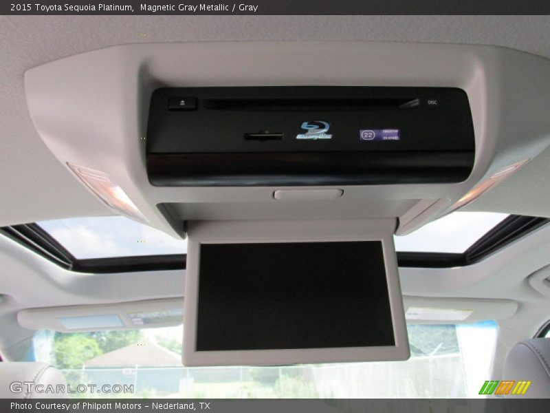 Magnetic Gray Metallic / Gray 2015 Toyota Sequoia Platinum