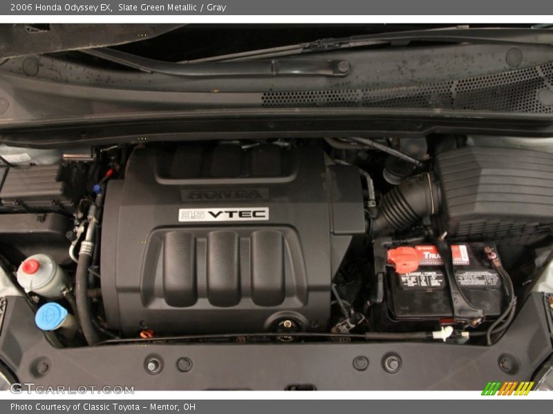 Slate Green Metallic / Gray 2006 Honda Odyssey EX