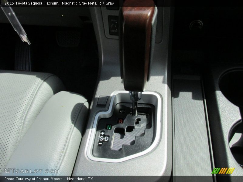Magnetic Gray Metallic / Gray 2015 Toyota Sequoia Platinum