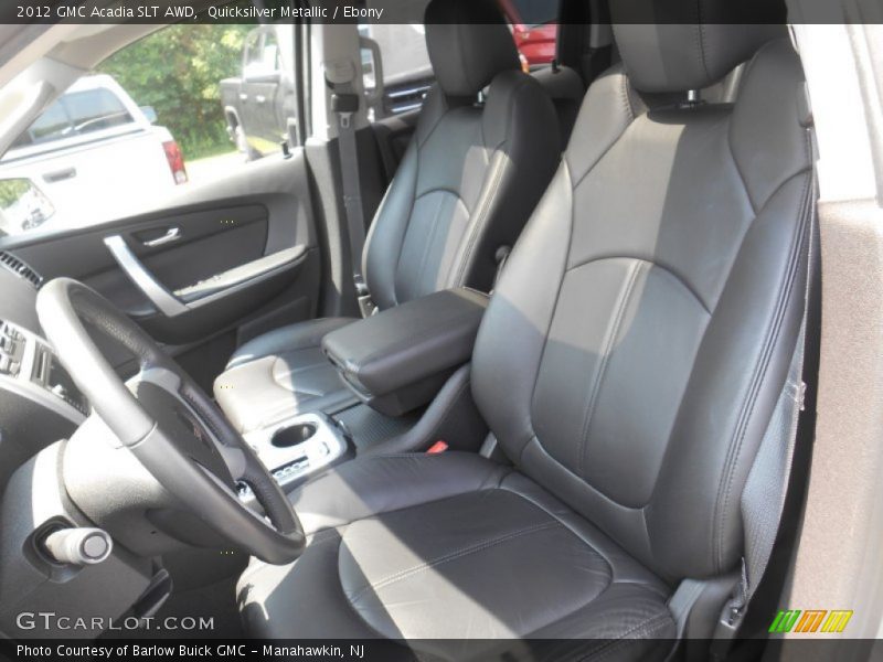 Quicksilver Metallic / Ebony 2012 GMC Acadia SLT AWD