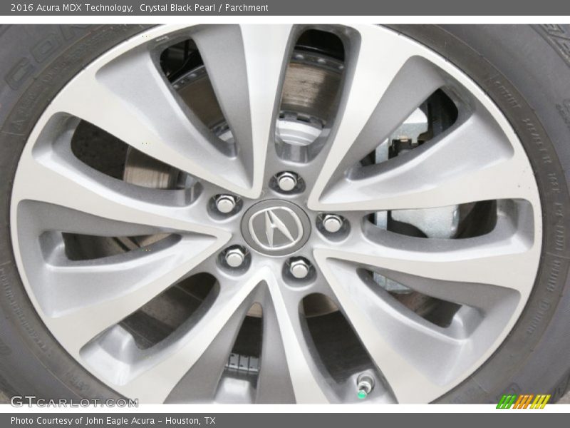 Crystal Black Pearl / Parchment 2016 Acura MDX Technology