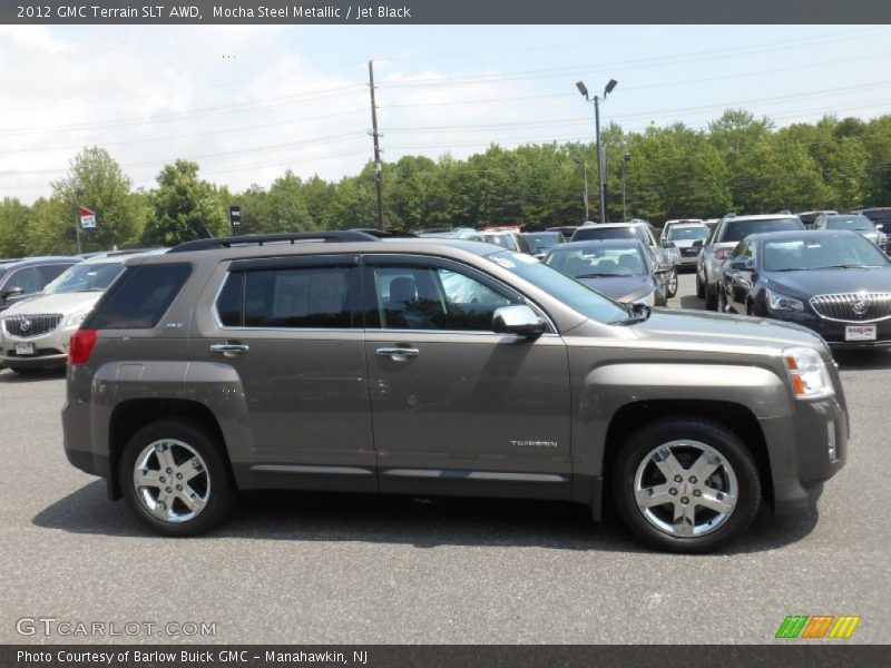 Mocha Steel Metallic / Jet Black 2012 GMC Terrain SLT AWD