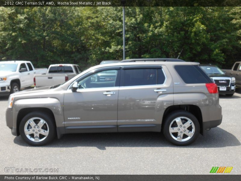 Mocha Steel Metallic / Jet Black 2012 GMC Terrain SLT AWD
