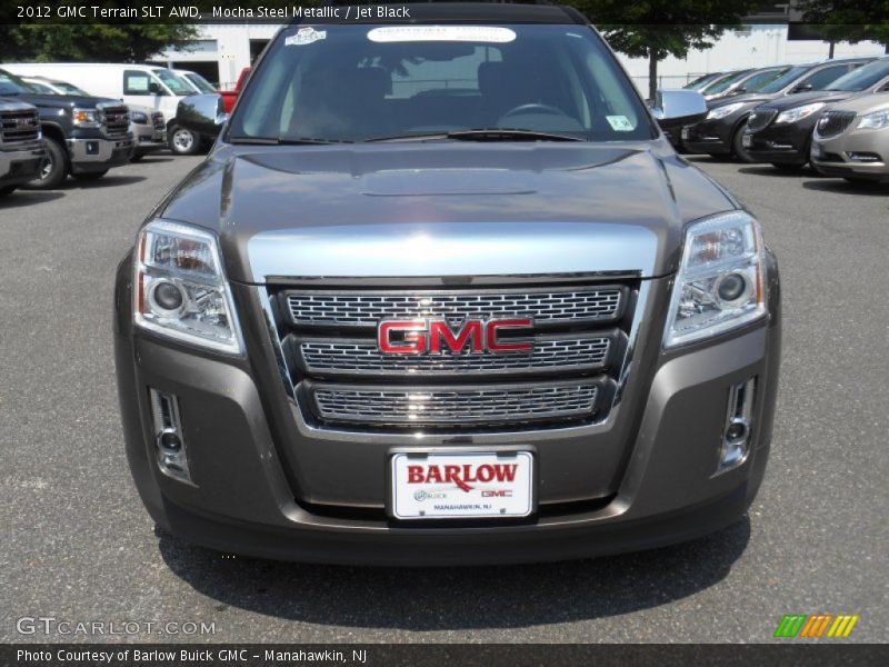 Mocha Steel Metallic / Jet Black 2012 GMC Terrain SLT AWD