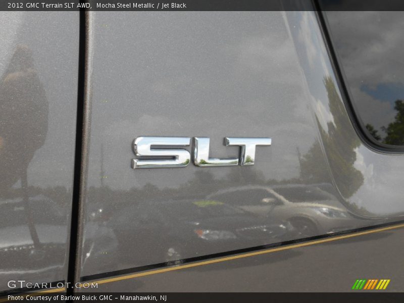 Mocha Steel Metallic / Jet Black 2012 GMC Terrain SLT AWD