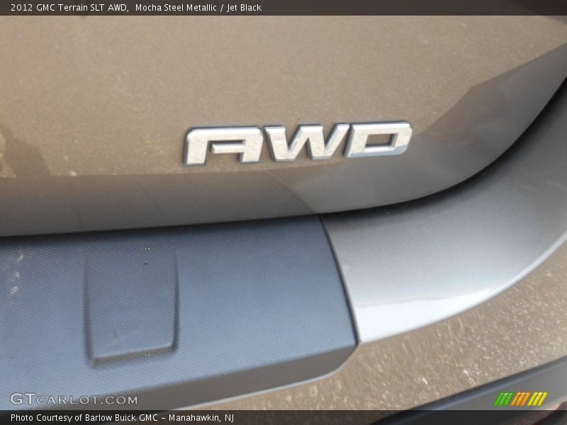 Mocha Steel Metallic / Jet Black 2012 GMC Terrain SLT AWD