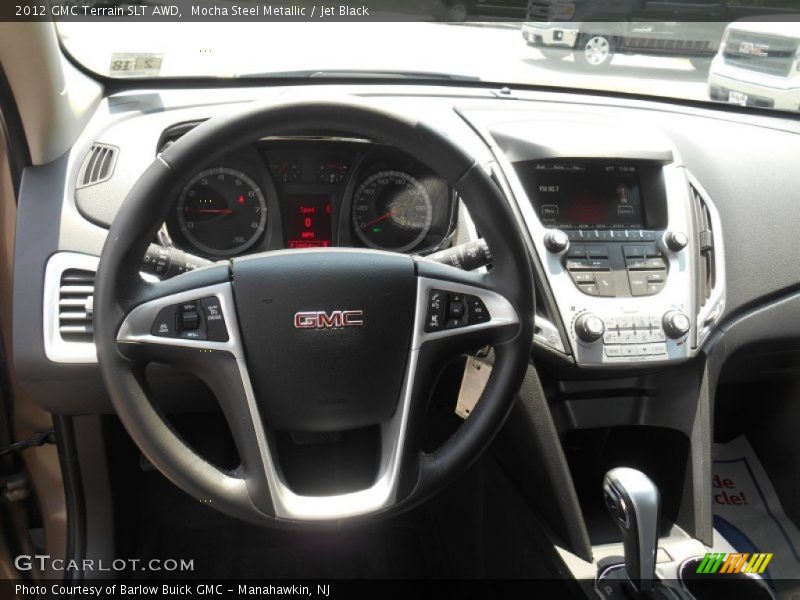Mocha Steel Metallic / Jet Black 2012 GMC Terrain SLT AWD