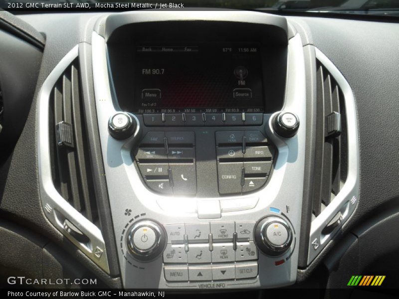 Mocha Steel Metallic / Jet Black 2012 GMC Terrain SLT AWD