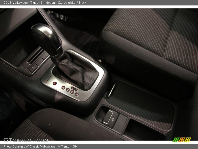 Candy White / Black 2013 Volkswagen Tiguan S 4Motion