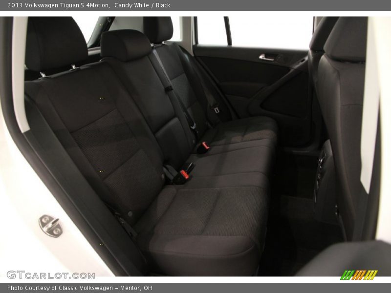 Candy White / Black 2013 Volkswagen Tiguan S 4Motion