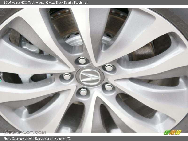 Crystal Black Pearl / Parchment 2016 Acura MDX Technology