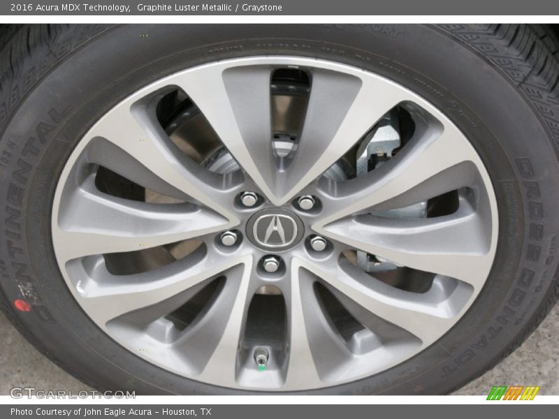 Graphite Luster Metallic / Graystone 2016 Acura MDX Technology