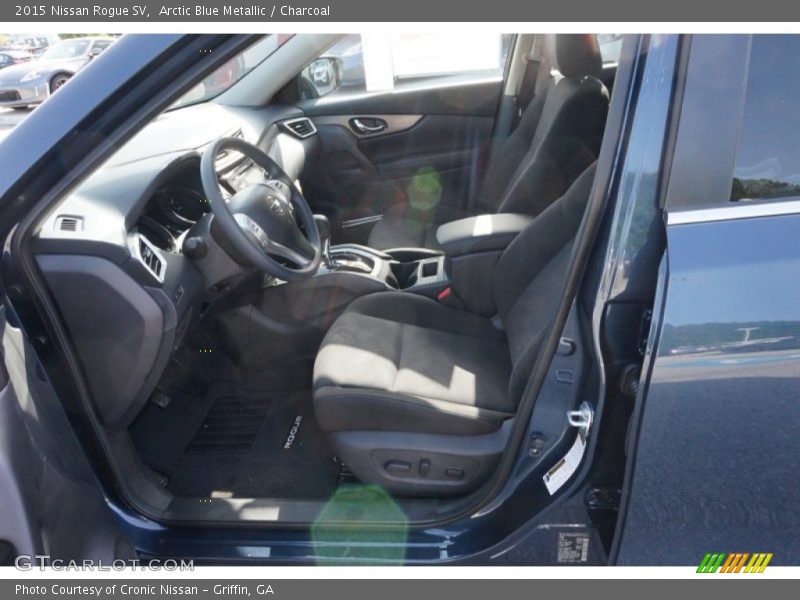 Arctic Blue Metallic / Charcoal 2015 Nissan Rogue SV