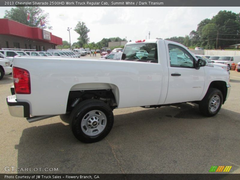 Summit White / Dark Titanium 2013 Chevrolet Silverado 2500HD Work Truck Regular Cab