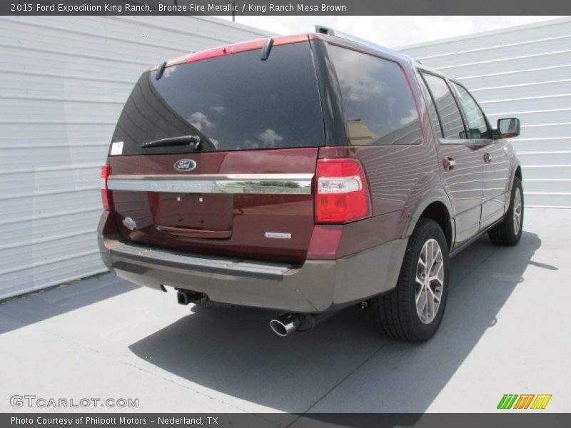 Bronze Fire Metallic / King Ranch Mesa Brown 2015 Ford Expedition King Ranch