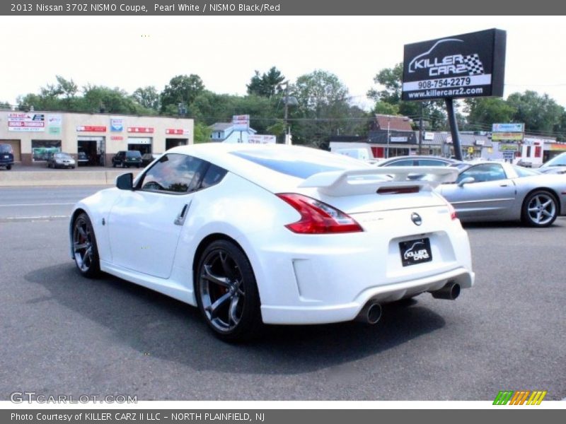 Pearl White / NISMO Black/Red 2013 Nissan 370Z NISMO Coupe